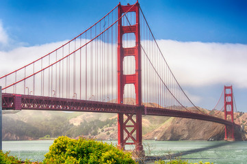 San Francisco California Golden Gate bridge daytime