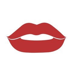 color icon of lip