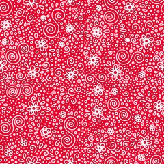 seamless pattern with flowers