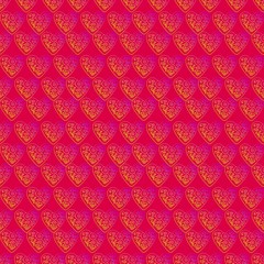 seamless pattern with hearts