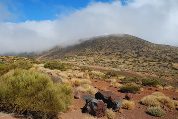 Volcanic highlands on Canary islands, Spain