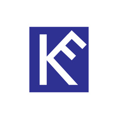 KE letter initial icon logo design inspiration vector template