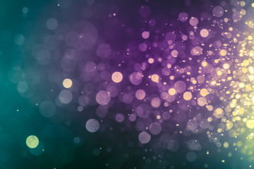 Obraz na płótnie Canvas Abstract Purple bokeh defocus glitter blur background.
