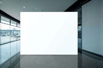 Fabric Pop Up basic unit Advertising banner media display backdrop, empty background