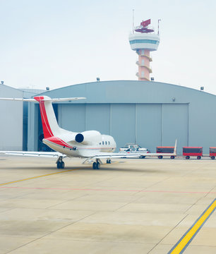 Small Airplane Hangar Airport Shed