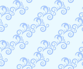 Vector ornamental hand drawing decorative background. Ethnic seamless pattern ornament. Vector pattern.