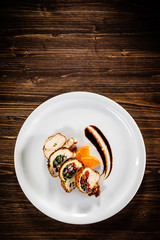 Stuffed chicken breast