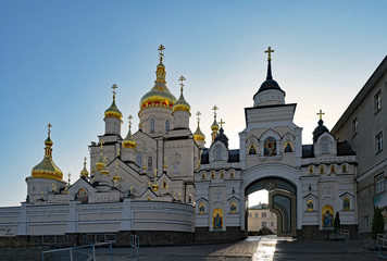 Fototapeta premium Das Kloster von Potschajew in der Ukraine