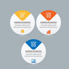 Infographic design vector workflow layout, diagram, annual report, web design. Business concept with options, steps or processes. Vector eps 10