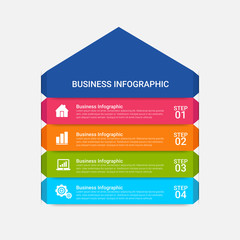 Infographic design vector workflow layout, diagram, annual report, web design. Business concept with options, steps or processes. Vector eps 10