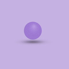 vector illustration of a ball