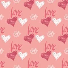 Gordijnen Love pattern 62 © mistletoe