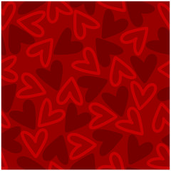 Fototapeta na wymiar Seamless pattern with hearts. Romantic background, wallpaper. Valentine's Day. Love. Vector illustration.