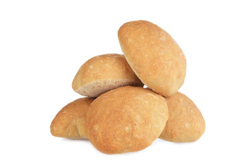 Fototapeta na wymiar pile of ciabatta bread rolls