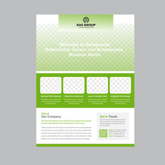 corporate business flyer template