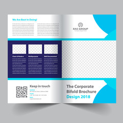 business bifold brochure template