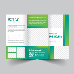 business trifold brochure template