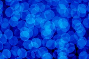 Dark blue Blurred lights background