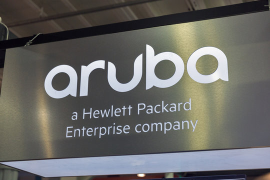 Aruba booth at CEE 2019 in Kyiv, Ukraine.