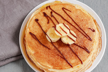 traditional pancakes for the spring carnival