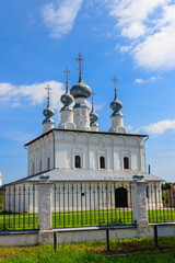 Peter and Paul Church in Suzdal, Russia. Golden ring of Russia