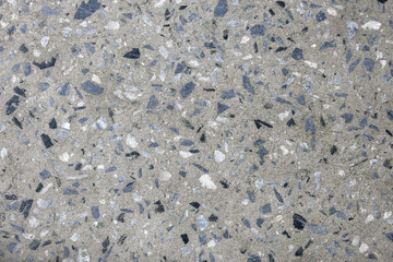Gray marble chips, small gravel stones, texture background. Abstract background.