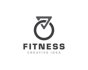 Fitness and Gym Logo Design Vector