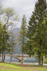 Beautiful landscape. Bohinj lake, Slovenia