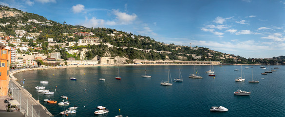 Fototapeta premium panorama de villefranche sur mer