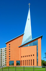 St Trinity Rome Catholic church building