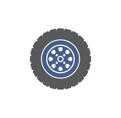 Car part icon on background for graphic and web design. Creative illustration concept symbol for web or mobile app