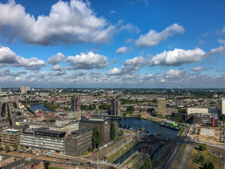 Rotterdam skyview