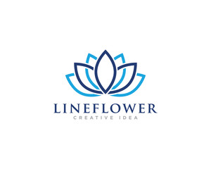 Flower Logo Design Vector