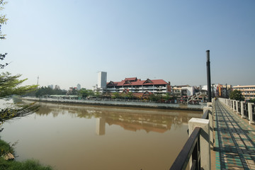 Obraz premium Overview of Ping River