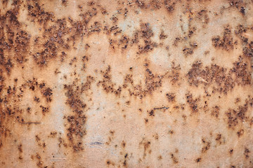 Old metal rusty texture.  Abstract brown grunge iron background