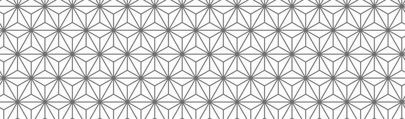 和柄素材 麻の葉模様 伝統模様 パターン Wall Mural ｄｅｓｉｇｅｎ ｂｏｘ