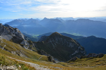 Fototapeta premium Paysages Montagnards La Tournette Haute Savoie France