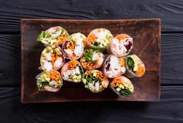 Vietnamese spring rolls