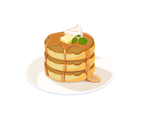 美味しいホットケーキ