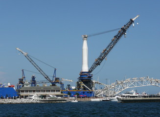 Fototapeta premium Port of Pensacola