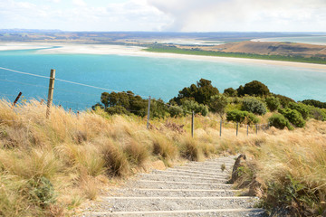 Fototapeta premium View from the The Nut, Stanley, Tasmania, Australia