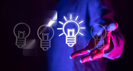 Business solutions, success and strategy, learning concept. .