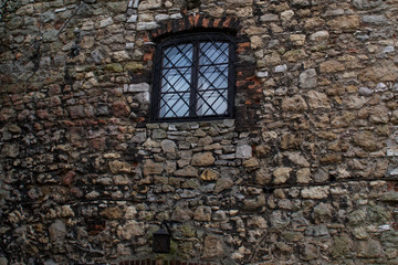 Fototapeta na wymiar okno na zamku