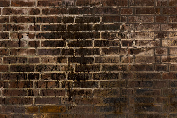 old red brick wall background