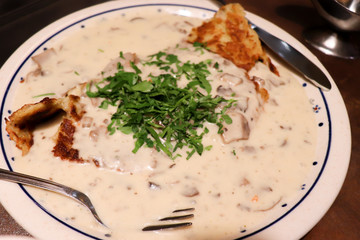 Polish dish in Warsaw