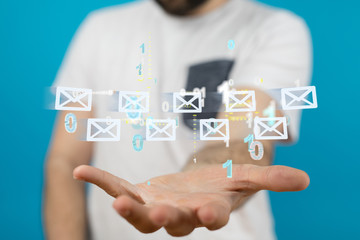 Mail Communication Connection message to mailing