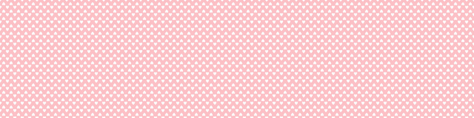 Hand drawn holiday background with abstract hearts. Seamless pattern for banner
