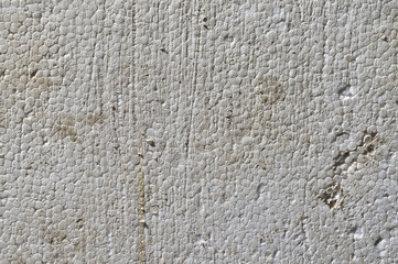 texture of old dirty shabby foam.