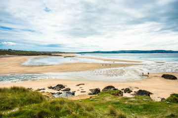 Godrevy Head at St. Ives Bay in Cornwall, England, UK.