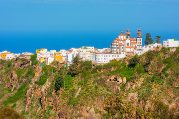 Fototapeta premium Village of Moya on Gran Canaria Spain